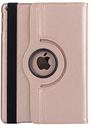 Flyorigin iPad Mini 5 Mini 4(2019) Housse pour,Etui Smart Cover,Fait automatiquement Passer en Mode Veille et Sortir du Mode Veille Votre,Support Fonction,Rotatif 360 Degre+Stylet Gratuit