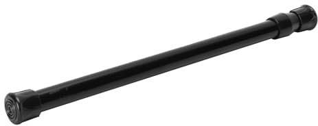 Ausziehbare Duschvorhangstange, Teleskop-Gardinenstange Ausziehbarer Kleiderstange aus Kohlenstoffstahl für Vorhang-Duschkabine(25-40)