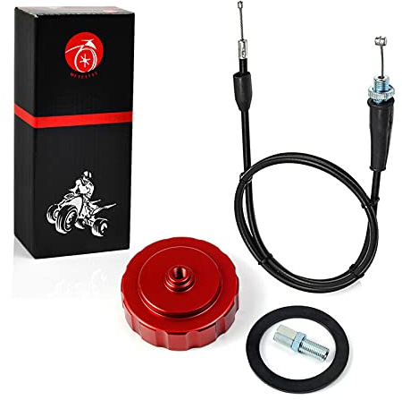 MOTO1988 Motion Pro Throttle Cable Replacement Pull Black Eliminator Throttle Kit Compatible with Yamaha Blaster 200 YFS200 1988-2006 OEM 01-0390