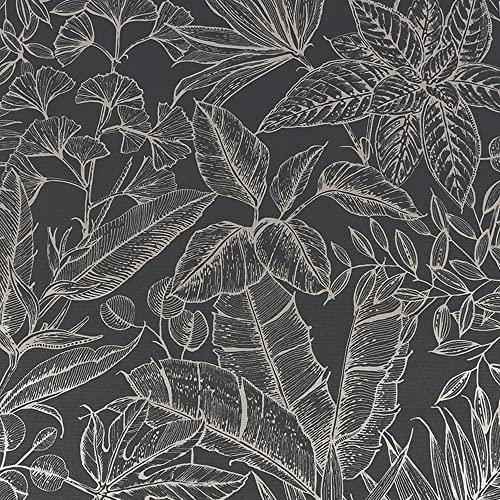Boutique PARADISE ONYX Vliestapete 10mx52cm | Tapeten Wohnzimmer, Wandverkleidung | Einfach anzubringen und zu Entfernen 1005 x 52