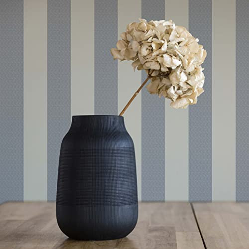 TADESSI Tapete Streifen Lio M1-No.593 Vliestapete Grau Weiß Designertapete für Wohnzimmer Schlafzimmer Küche