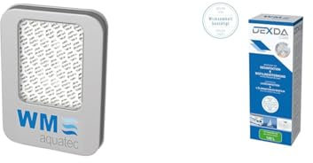 WM aquatec Wasserkonservierung Silbernetz für Frischwassertanks bis 160 Liter & DEXDA Clean 250 ml zur Tankdesinfektion & Leitungsdesinfektion für Wohnmobile