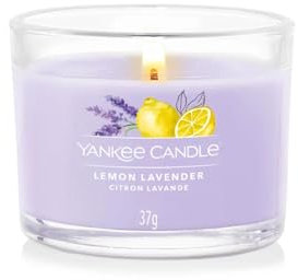 Yankee Candle Candela votiva riempita di lavanda al limone