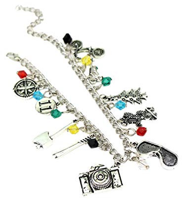 Ladies Digital Watches Multifunctional Bike Combination Axe Bracelet Accessories Bracelets Srpe67 (Silver, One Size)