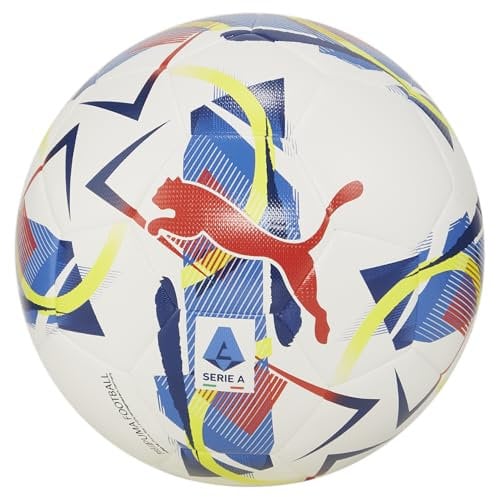 PUMA Fußball Hybrid Orbita Serie A 5, Weiß, Mehrfarbig