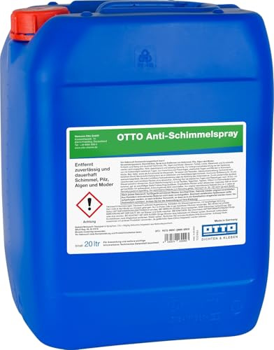 OTTO Anti-Schimmelspray 20 L Entfernt Schimmel Pilze Algen Moder Siliconfugen BAuA Reg.-Nr.: N - 12215