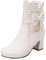 Generisch Lack Stiefeletten Damen,Extra Weit Schneestiefel Herbst Winter Wasserdicht Wanderschuhe Rosa