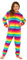 Animal Crazy Onesie Girls Boys Kids Childrens Fleece Onesies Jumpsuit Playsuit One Piece UK Seller - Rainbow - 6/7 Years