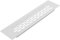 Air Vent Aluminium Plinth Grill Ventilation for Build-in appliances Kitchen Units Plinth Furniture House 245x60mm Air Flow Circulation (White)