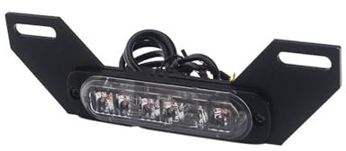 Faro Posteriore Moto Led Strobe Flash Light Rosso Luci di stop posteriori ATV UTV Per Har&ley 6LED Spie B6 Targa Lampade Lampeggiante