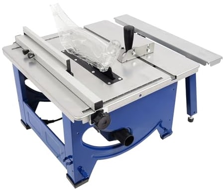 1200W Tischkreissäge 4800RPM Sägeblatt Höhenverstellbarer 45mm Max Schnitttiefe Mini Kappsäge Tischsäge Kleine Desktop Elektrosäge,für Schneiden von Holz und DIY-Holzbearbeitungsprojekte