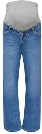 ONLY Damen Blau L/30 | Weiter Beinschnitt fit, Casual, Bei max. 40 grad waschen