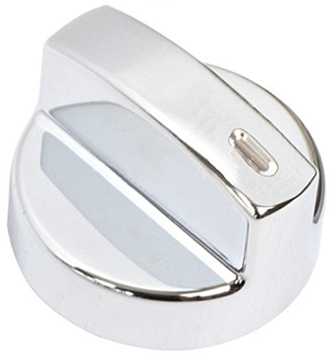 Spares2go Temperature Control Knob Switch for Flavel Milano Oven Cooker (Silver)