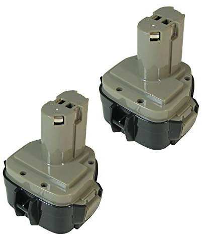 2X Trade-Shop Premium Hochwertiger Akku 12V 3000mAh für MAKITA ML ML120 ML121 ML122 ML123 ML124 ersetzt 1220 1222 1233 1234 1235 1235F 1925982