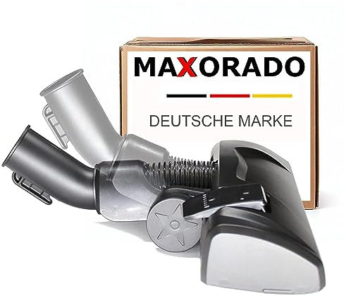 Maxorado Kombidüse Flex2 32mm 35mm Universal Staubsaugerdüse Staubsauger Bodendüse zb kompatibel mit Ersatzteil für Electrolux Bosch Siemens Dirt Devil BSH Einhell Makita Kärcher Thomas Numatic