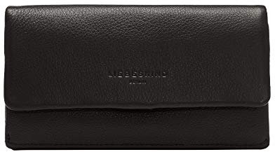 Liebeskind Berlin Basic Slam Geldbörse, Large (10 cm x 18.5 cm x 2.5cm), Black
