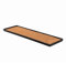 Anji Mountain Heavy Duty Waterproof Rubber Shoe Storage Mat Organizer/Boot Storage Tray Multi Use for Entryway with Coir, Tan Rectangle Embossed Insert, Fits 2 Pair (24.5 Wide)