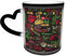 Personalisierte magische Tasse mit buntem Menü-Design – Farbwechselnde Kaffeetassen
