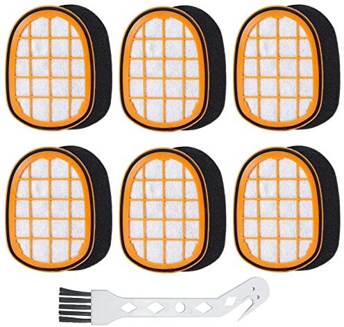 FC5005/01 Filter für Philips SpeedPro Max, 6 Stück Ersatzfilter für Philips FC6812 FC6813 FC6822 FC6823 FC6826 FC6901-FC6904 XC7042/01 XC8045/01 Filter Ersatzteile Staubsauger Zubehör