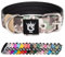 TSPRO Taktisches Hundehalsband, Robustes Halsband für Hunde mit Metallschnallenverschluss, 3,3 cm Breit, Verstellbar und Dick für Kleine Hunde (Militärgrün S)