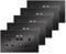 5 Pack CNBINGO Double Switched Power Socket with USB 20W Fast Charging Ports (Type A and C), 13 Amp Electrical Wall Plug Socket
