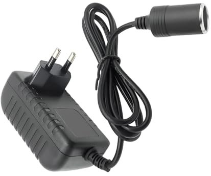 CGEAMDY Converter AC Zu DC Converter 220V Zu 12V Adapter, Converter 220V Zu 12V Adapter Mit Zigarettenanzünder-Transformatoren, Auto Zigarettenanzünder Transformatoren
