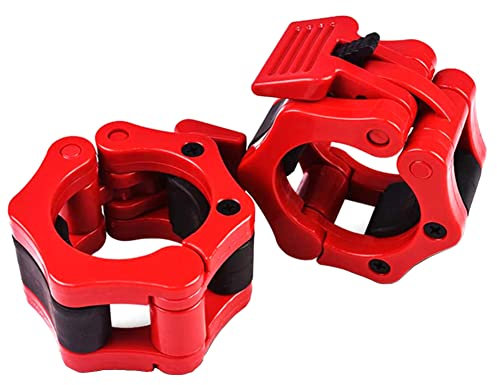 Abrazaderas de barra olímpicas Spinlock para levantamiento de pesas, hebilla profesional de liberación rápida, 1 par para gimnasio, ejercicio, fitness, culturismo, 50 mm