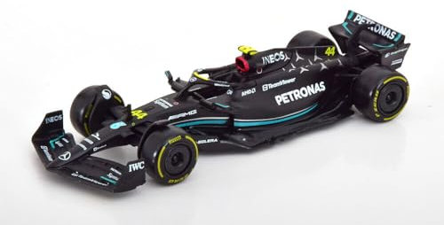 F1 MERCEDES AMG Petronas W14E 2023 - Formula 1 - LEWIS HAMILTON 44 - Scala 1:43 12cm - Bburago 38080