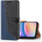 Mulbess für Samsung Galaxy A05S Hülle, Handyülle Leder mit Kartenfach, Klapphülle mit Magnetverschluss, Flip Case Etui Handytasche Schutzhülle, Stilvoll Schwarz