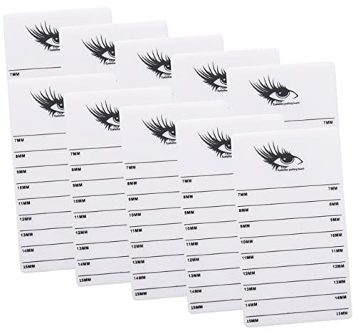 MAGICLULU 1 Set Acryl Lash Tray Lash Für Extensions Kit Anfänger Wimpern Verlängerung Werkzeug