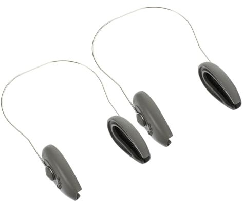 Baluue 2pezzi Copriorecchie in Gomma Per Tinture Per Capelli Design Cordino Protezioni Per Orecchie Per Salone Di Bellezza e Uso Personale Facile Da Indossare e Riutilizzare