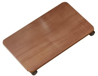 Zhaoj24-05 Computer Tower Stand Holder CPU Stand CPU Holder Under Desk PC Tower Stand Mobile PC Stand with 4 Caster Wheels for Gaming Desk PC Accessories CPU Stand(Bruin)