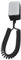 Spring Telefon Cint Anti-Theft Lanyard Telephone, TV Remote Control Titles with Spring Ropes | Quick Adsorption, Extendable Phone Theft Proof Chain for Home, Hotel, School, Restaurant, Black,