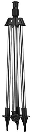 Ldafava Einstellbare Edelstahlstativhalter für Garten Bewässerung Bewässerung Sprinkler G1/2 Gewinde Leicht langlebig für öffentliche Grünflächen Garten Hinterhof Agrarproduktion 57,5 90