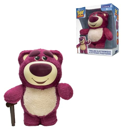 Lexibook, Lotso, Cassaforte Elettronica Lotso, Rosa Rosso, JG140TS1LXB