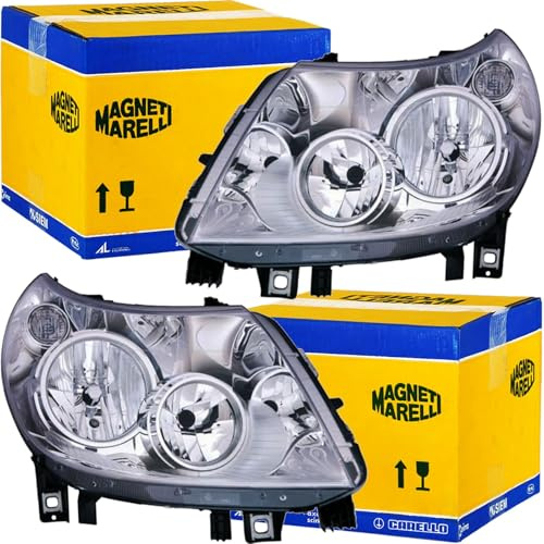 2x Magneti Marelli H7 Scheinwerfer li+re | 712471001129 / LPP961 + 712471101129 / LPP962 passend für Jumper Boxer Ducato 250