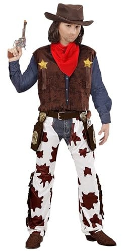 W WIDMANN MILANO Party Fashion - Costume enfant cowboy, western, rodéo boy, ranger, déguisements de carnaval