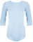 Aquarti Mädchen Body 3/4 Arm Ballett Trikot, Farbe: Hellblau, Größe: 146