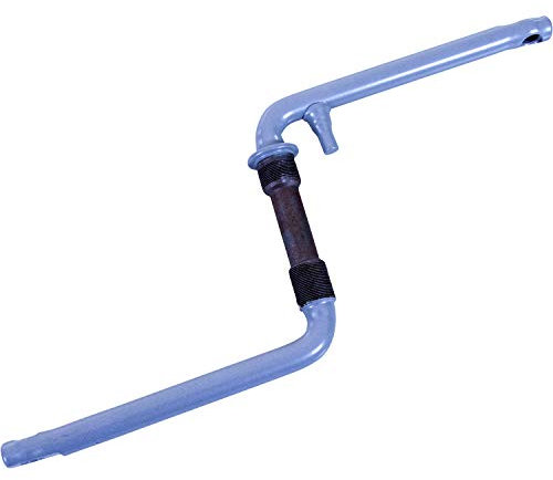 deTOX Fahrradkurbel Kurbel 170 mm einteilig Fauber USBB Lager 20 Zoll BMX (ohne Tretlager, Silber)