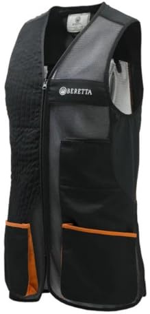 Beretta Schießweste Uniform Pro 20.20 Unisex, Größe:M, Farbe:Schwarz-Orange