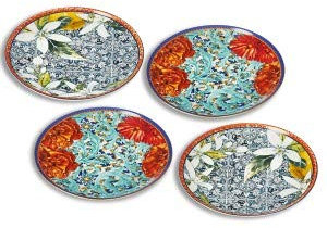 Set 4 piatti dessert collezione Taormina - Henriette
