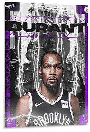 TSALF Wanddeko Poster Kein Rahmen Kevin Durant Cooles Poster für Heimdekoration, Schlafzimmerdekoration 60x90cm