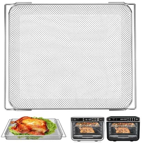 Replacement Air Fry Basket for Ninja Foodi DT251 Air Fryer Oven,Stainless Steel Air Fryer Basket Accessories for Ninja Foodi DT201,DT200 for Ninja Foodi 10-in-1 Smart XL Air Fry Oven