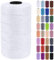 Uiopa Hilo Macrame 3mm x 200m Cuerda Macrame Polipropileno Plano Hilo de Ganchillo para Bolsos a Crochet, Bolso de Mano, Sombrero, Manualidades, Envolver Regalo, Proyecto de Bricolaje