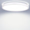 max K O M F O R T LED Deckenlampe LUCKY 22W Weiß| Ultraflache Deckenleuchte | Neutrales Licht 4000K, 3000lm | Einfache Montage, IP20, Wohn- & Küchenbeleuchtung