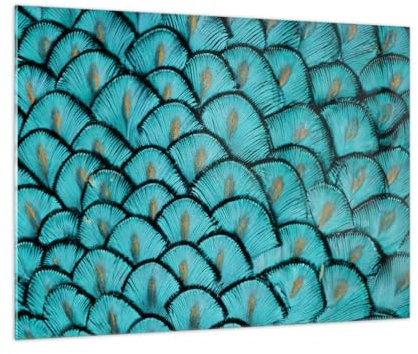 ARTTOR Bilder auf Glas 70x50cm Wandbild Glasdruck Abstrakt - 5211