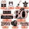 Voxisroma 30. Geburtstag Frauen 9 STK Roségold Rosa Bienenwabe Mittelstück Tischdeko Geburtstag,30 Geburtstag Deko,30 Geburtstag Party Deko Supplies,Geschenke Für Frauen Zum Geburtstag （Deutsche）