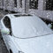 LeaHY Frontscheibe Abdeckung Sonnenschutz Auto für VW T-Cross 2019 2020 2021 2022 2023+, Frostschutz Autoabdeckung Windschutzscheibe Gegen Sonne, Frost, Schnee, EIS,B Elastic Style