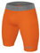 TCA Herren Pro Performance Kompressionsshorts, Schnelltrocknendes Baselayer Unterhose Tights Kurz Hose Laufunterwäsche - Orange, XL