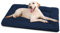 Baodan Dog Bed Large Washable, Plush Pet Cat Beds Cushion Mattress, Soft Warm Dog Mat Pad for Medium Large Dogs- XL 106x71 cm, Navy